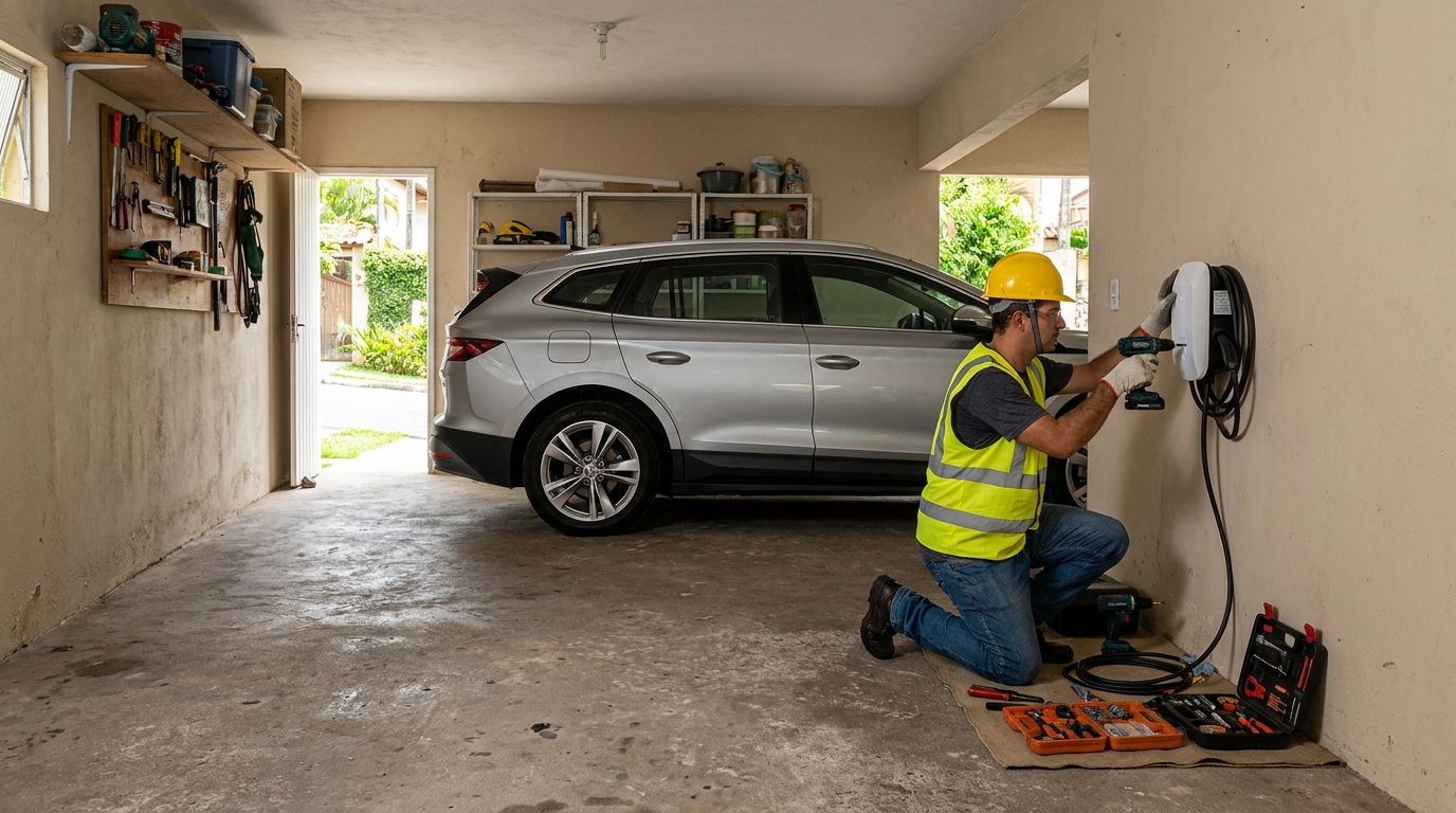 Instalação em Garagem ou Condomínio em Botucatu‑SP