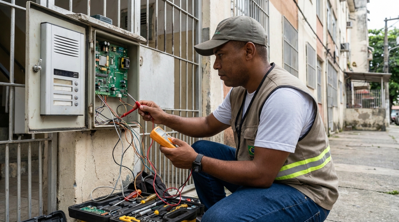 Reparo de Placa e Campainha em Botucatu‑SP