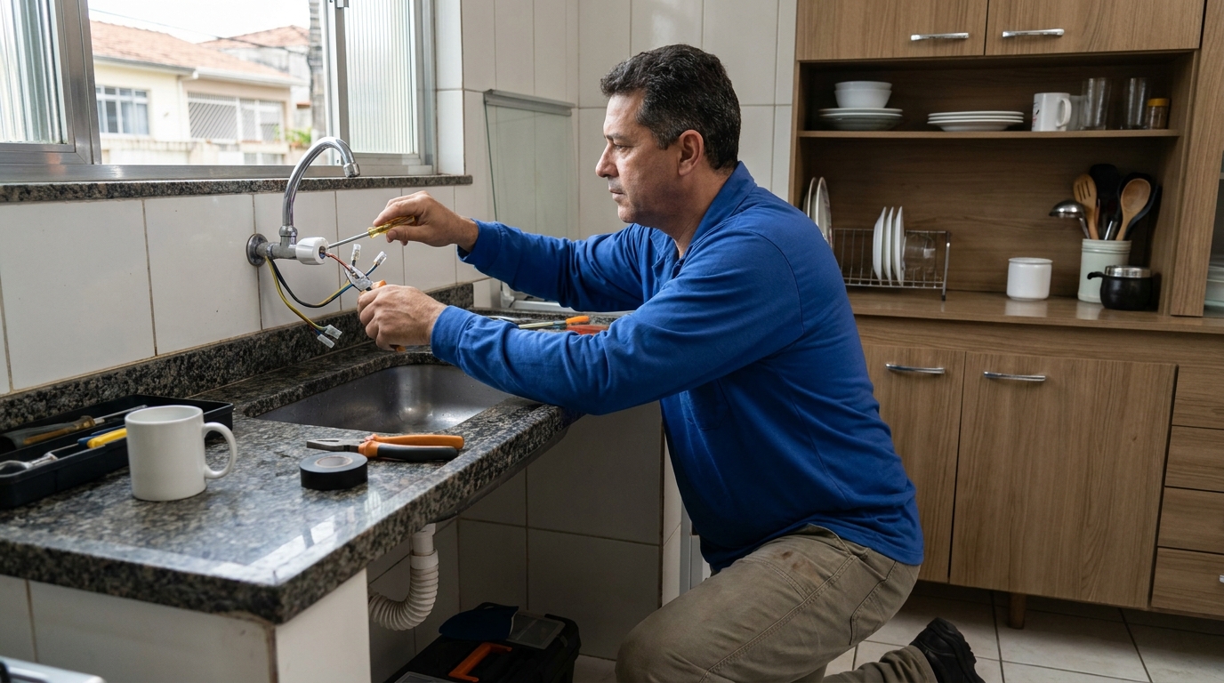 Reparo em Torneira Elétrica em Botucatu‑SP